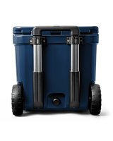 The Yeti Roadie 48 Wheeled Cooler in Navy