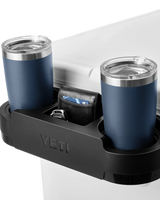 The Yeti Roadie 48/60 Wheeled Cooler Dual Cupholder in Black