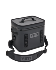 The Yeti Hopper Flip 12 Soft Cooler in Charcoal