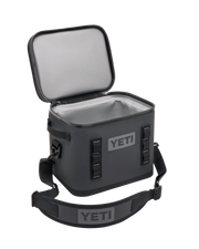 The Yeti Hopper Flip 12 Soft Cooler in Charcoal