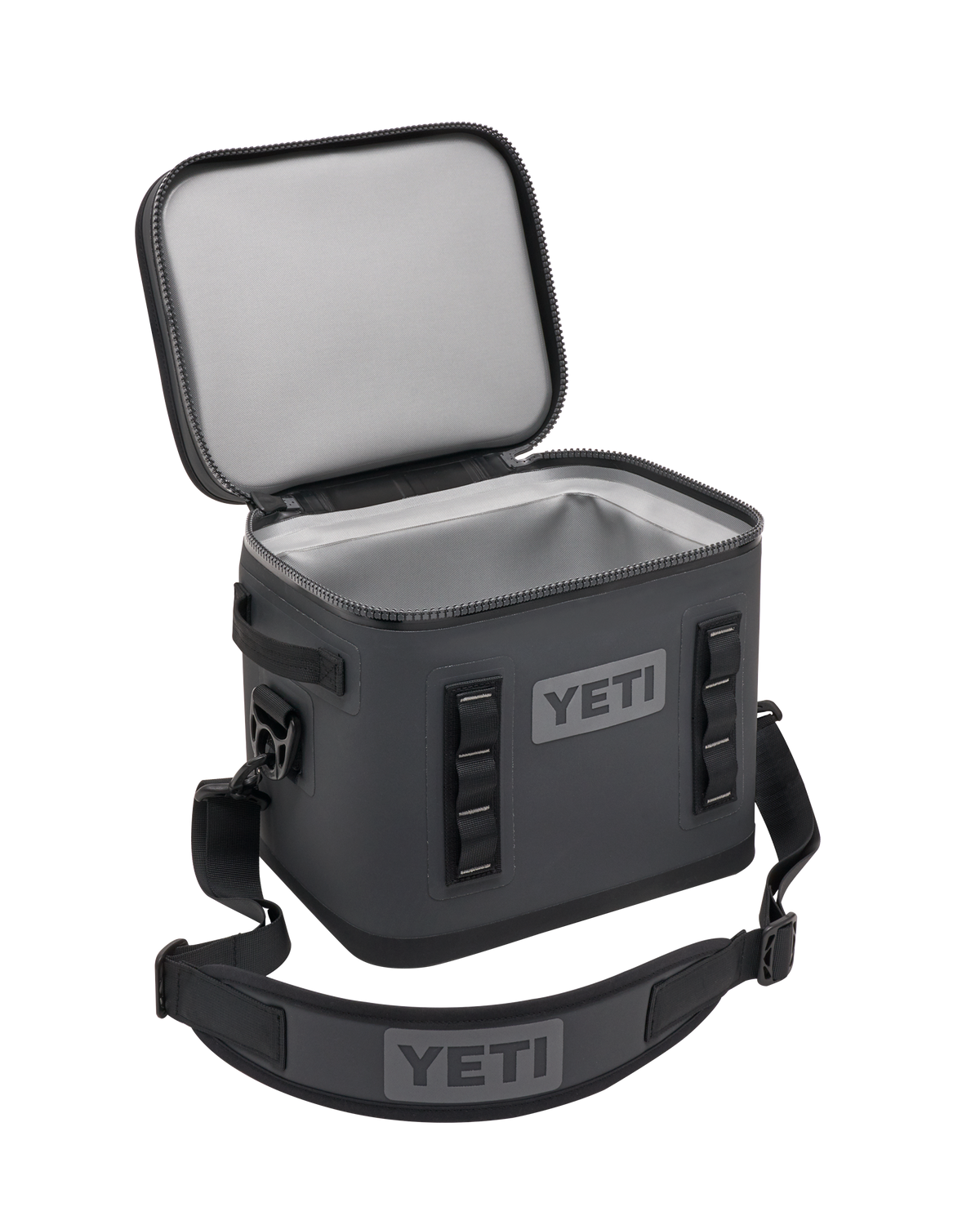 The Yeti Hopper Flip 12 Soft Cooler in Charcoal