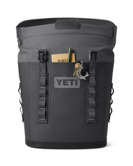 Hopper M12 Soft Backpack Cooler in Charcoal