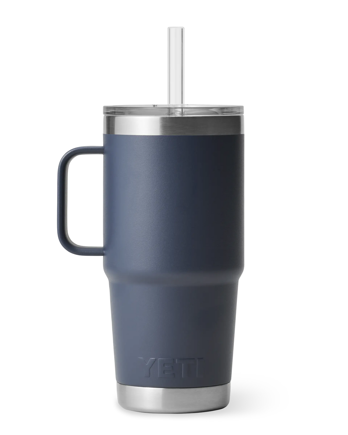 The Yeti Rambler 25oz Straw Mug in Navy
