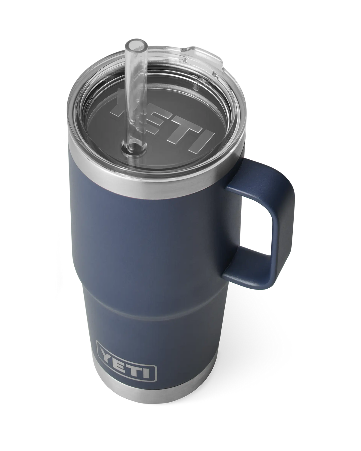 The Yeti Rambler 25oz Straw Mug in Navy