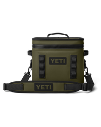 The Yeti Hopper Flip 12 Soft Cooler in Olive