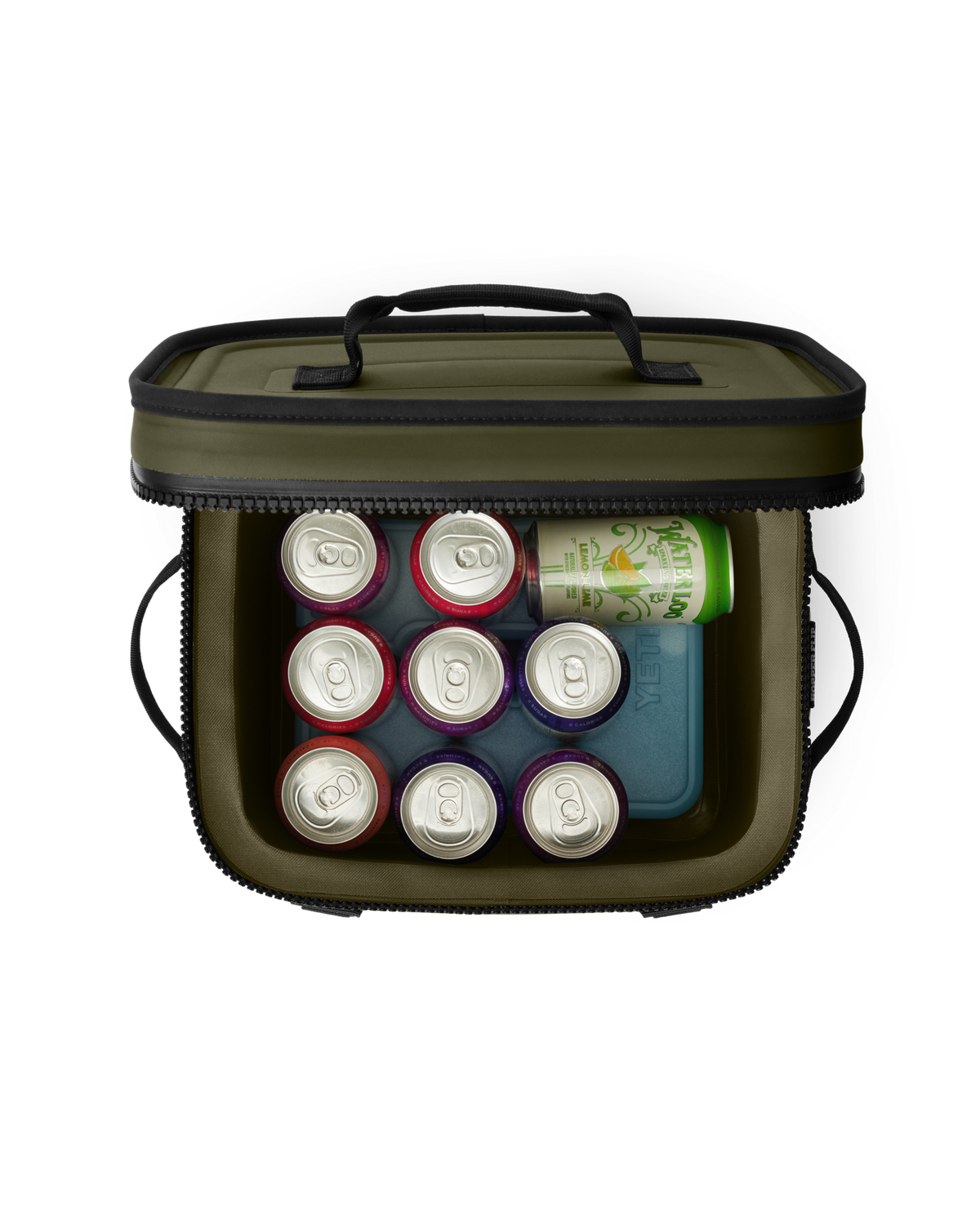 The Yeti Hopper Flip 12 Soft Cooler in Olive