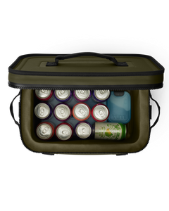 Hopper Flip 18 Soft Cooler in Olive