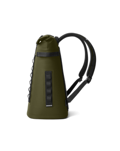 Hopper M20 Soft Backpack Cooler in Olive Green