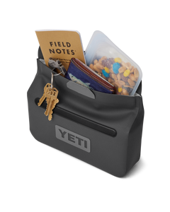 The Yeti Sidekick Dry 1L Gear Case in Charcoal