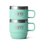 Espresso 6oz Mug (2 pack) in Seafoam