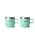 Espresso 6oz Mug (2 pack) in Seafoam