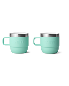 Espresso 6oz Mug (2 pack) in Seafoam