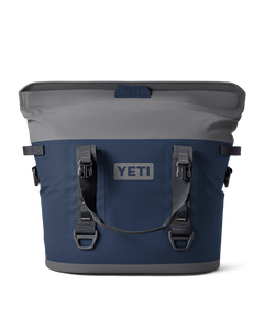 The Yeti Hopper M30 Soft Backpack Cooler in Navy | Available at Anns Cottage