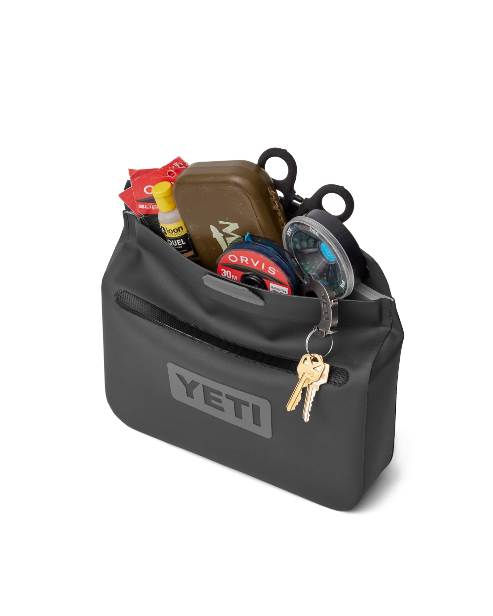 The Yeti Sidekick Dry Case 3L in Charcoal