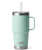 Rambler 25oz Straw Mug in Seafoam
