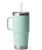 Rambler 25oz Straw Mug in Seafoam