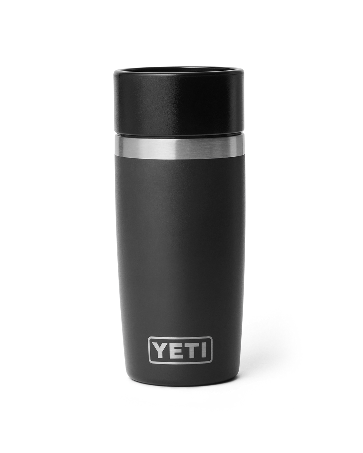 Rambler 12oz Bottle With Hotshot Cap 2.0 in Black