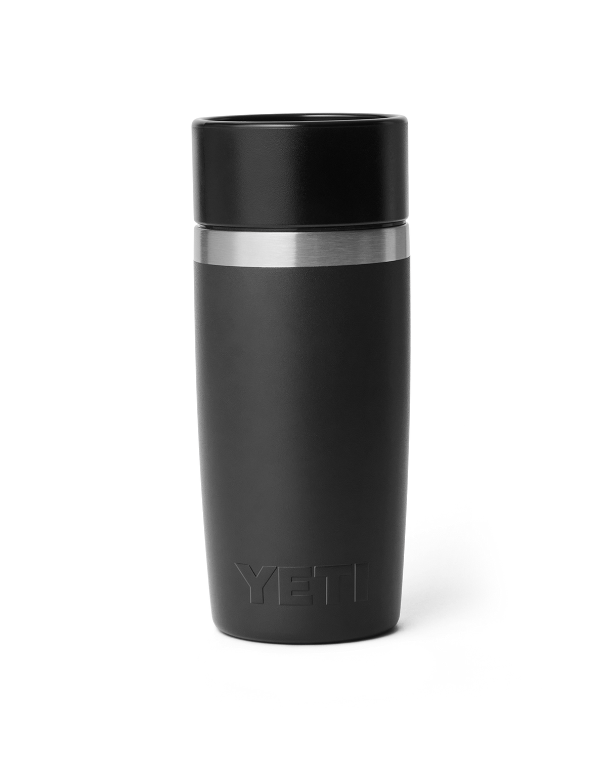 Rambler 12oz Bottle With Hotshot Cap 2.0 in Black