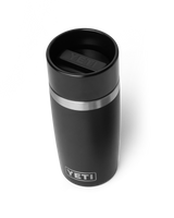 Rambler 12oz Bottle With Hotshot Cap 2.0 in Black