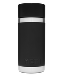 The Yeti Rambler 12oz Bottle With Hotshot Cap 2.0 in Black