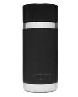 The Yeti Rambler 12oz Bottle With Hotshot Cap 2.0 in Black