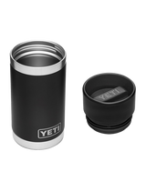 The Yeti Rambler 12oz Bottle With Hotshot Cap 2.0 in Black
