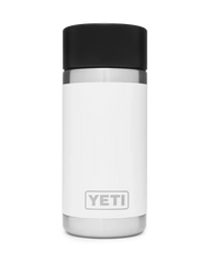 The Yeti Rambler 12oz Bottle With Hotshot Cap 2.0 in White