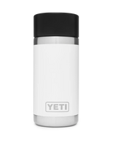 The Yeti Rambler 12oz Bottle With Hotshot Cap 2.0 in White