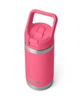 The Yeti Rambler Junior 12oz Bottle in Tropical Pink