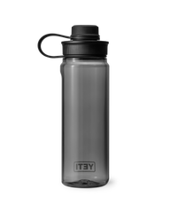 The Yeti Yonder 750ml Water Bottle with Tether Cap in Charcoal