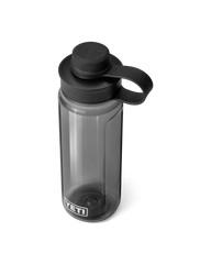 The Yeti Yonder 750ml Water Bottle with Tether Cap in Charcoal