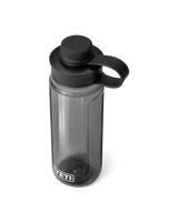 The Yeti Yonder 750ml Water Bottle with Tether Cap in Charcoal
