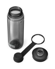 The Yeti Yonder 750ml Water Bottle with Tether Cap in Charcoal