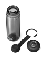 The Yeti Yonder 750ml Water Bottle with Tether Cap in Charcoal
