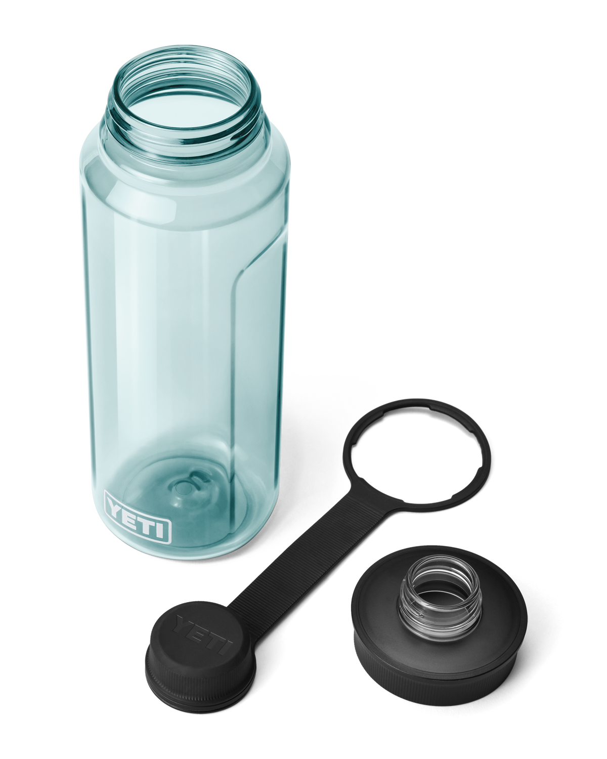 The Yeti Yonder Tether 1L Water Bottle With Tether Cap in Seafoam