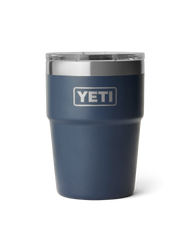 The Yeti Rambler 16oz Stackable Cup in Navy