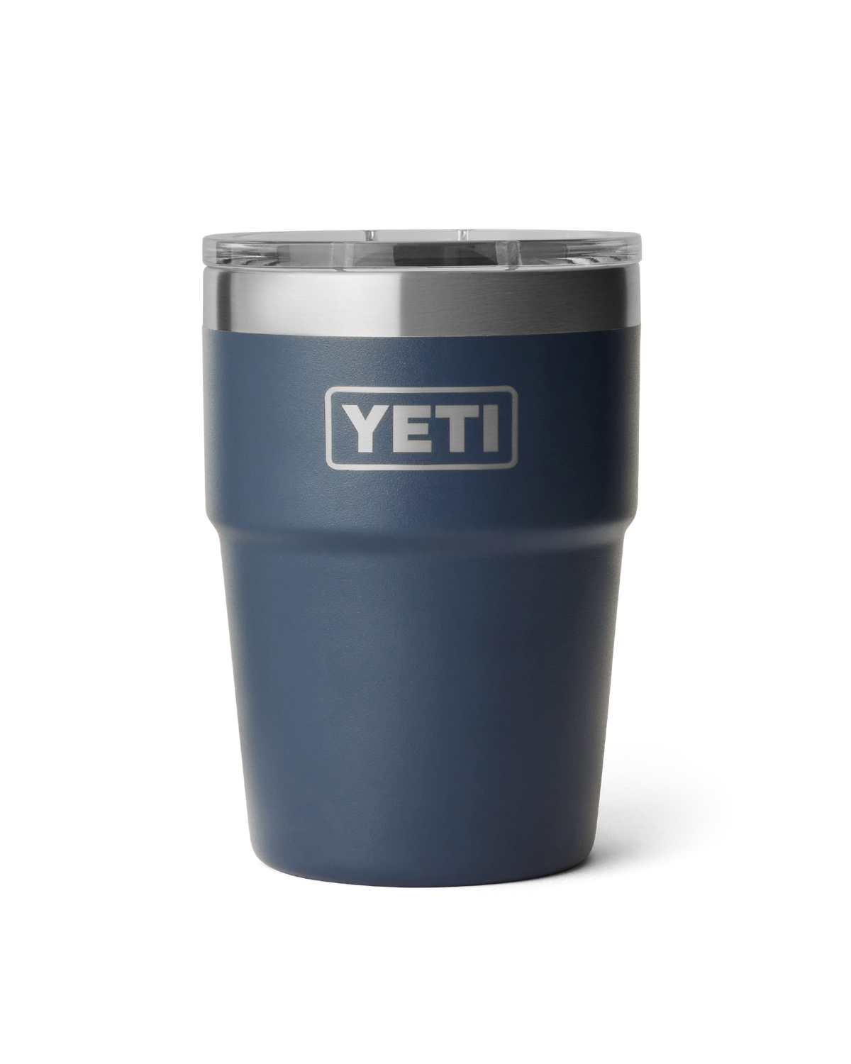The Yeti Rambler 16oz Stackable Cup in Navy