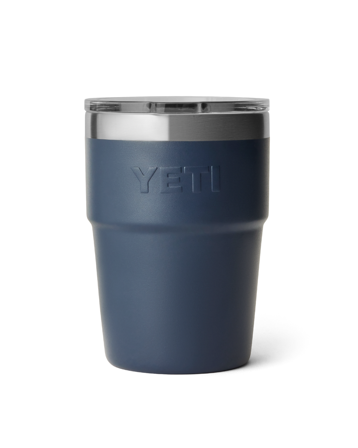 The Yeti Rambler 16oz Stackable Cup in Navy