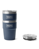 The Yeti Rambler 16oz Stackable Cup in Navy