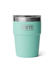 Rambler 16oz Stackable Cup in Seafoam