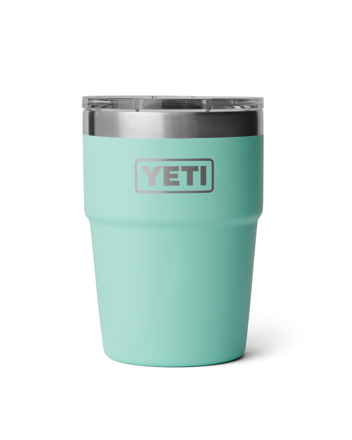 Rambler 16oz Stackable Cup in Seafoam
