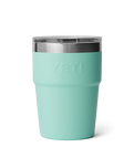 Rambler 16oz Stackable Cup in Seafoam