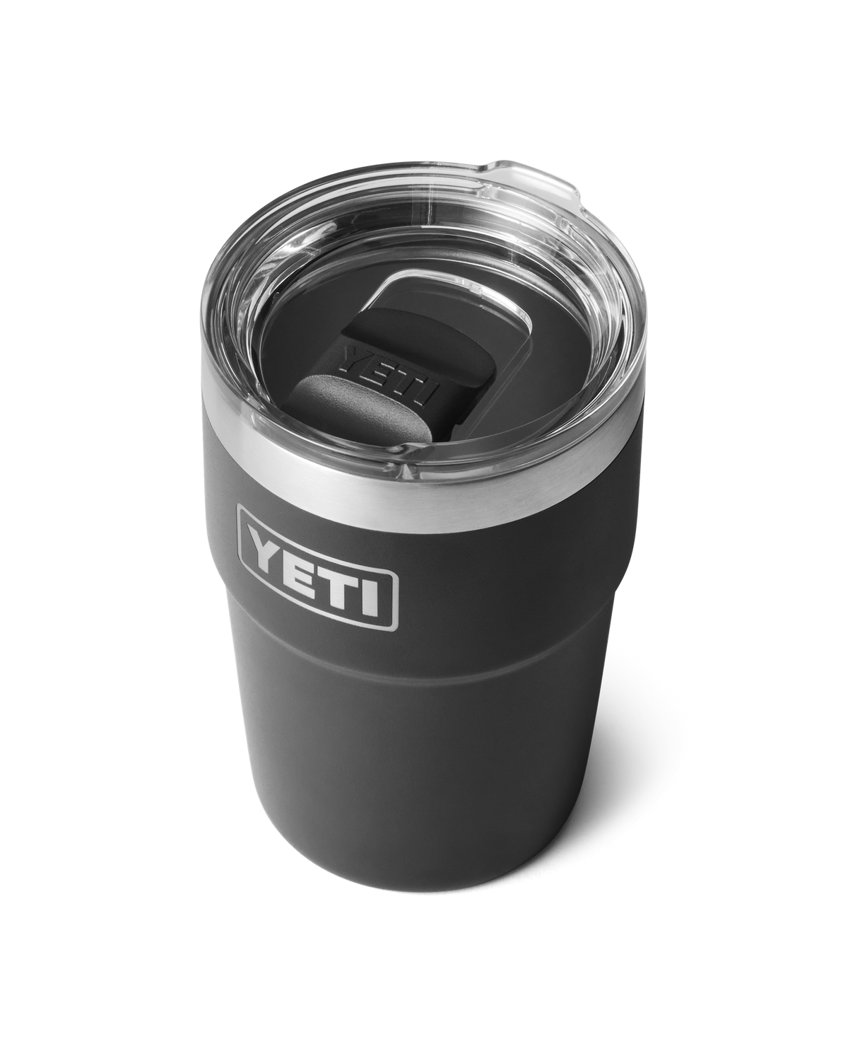 Rambler 16oz Stackable Cup in Black