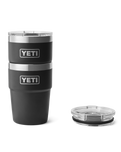 The Yeti Rambler 16oz Stackable Cup in Black