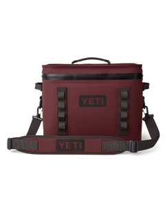 Hopper Flip 18 Soft Cooler in Wild Vine Red