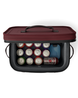 Hopper Flip 18 Soft Cooler in Wild Vine Red