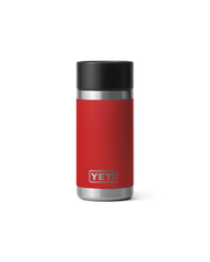 The Yeti Rambler 12oz Bottle With Hotshot Cap 2.0 in Rescue Red