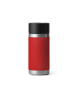 The Yeti Rambler 12oz Bottle With Hotshot Cap 2.0 in Rescue Red