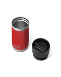 The Yeti Rambler 12oz Bottle With Hotshot Cap 2.0 in Rescue Red