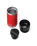 The Yeti Rambler 12oz Bottle With Hotshot Cap 2.0 in Rescue Red